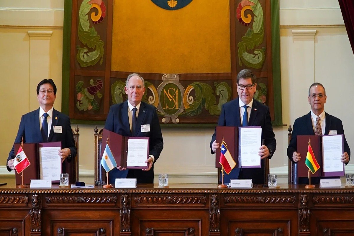 ARGENTINA, CHILE, BOLIVIA Y PERÚ SE UNEN PARA IMPULSAR LOS MINERALES ESTRATÉGICOS DE LA REGIÓN