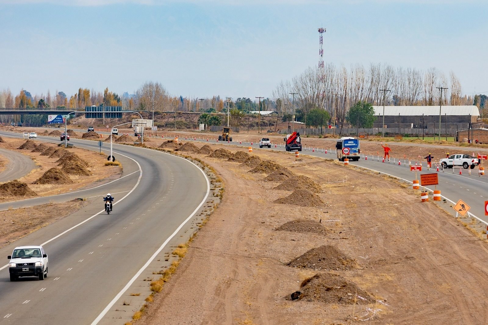 ATENCIÓN MAIPÚ: EL MUNICIPIO AVANZA CON OBRAS CLAVE Y HAY CORTES EN RUTAS Y CALLES DEL DEPARTAMENTO