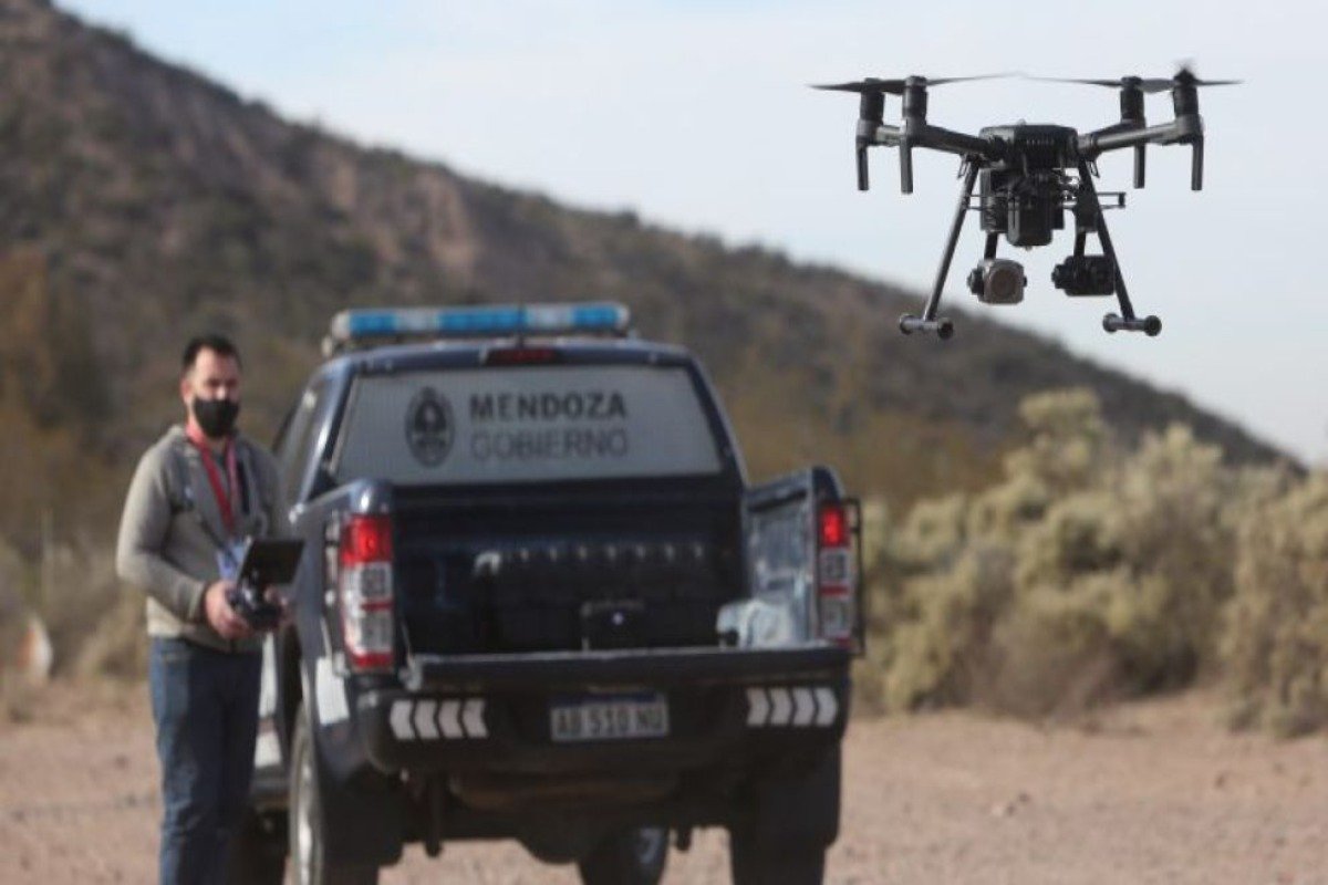 CON DRONES, LA POLICÍA DE SAN MARTÍN DETUVO A DOS HOMBRES TRAS DOS ROBOS