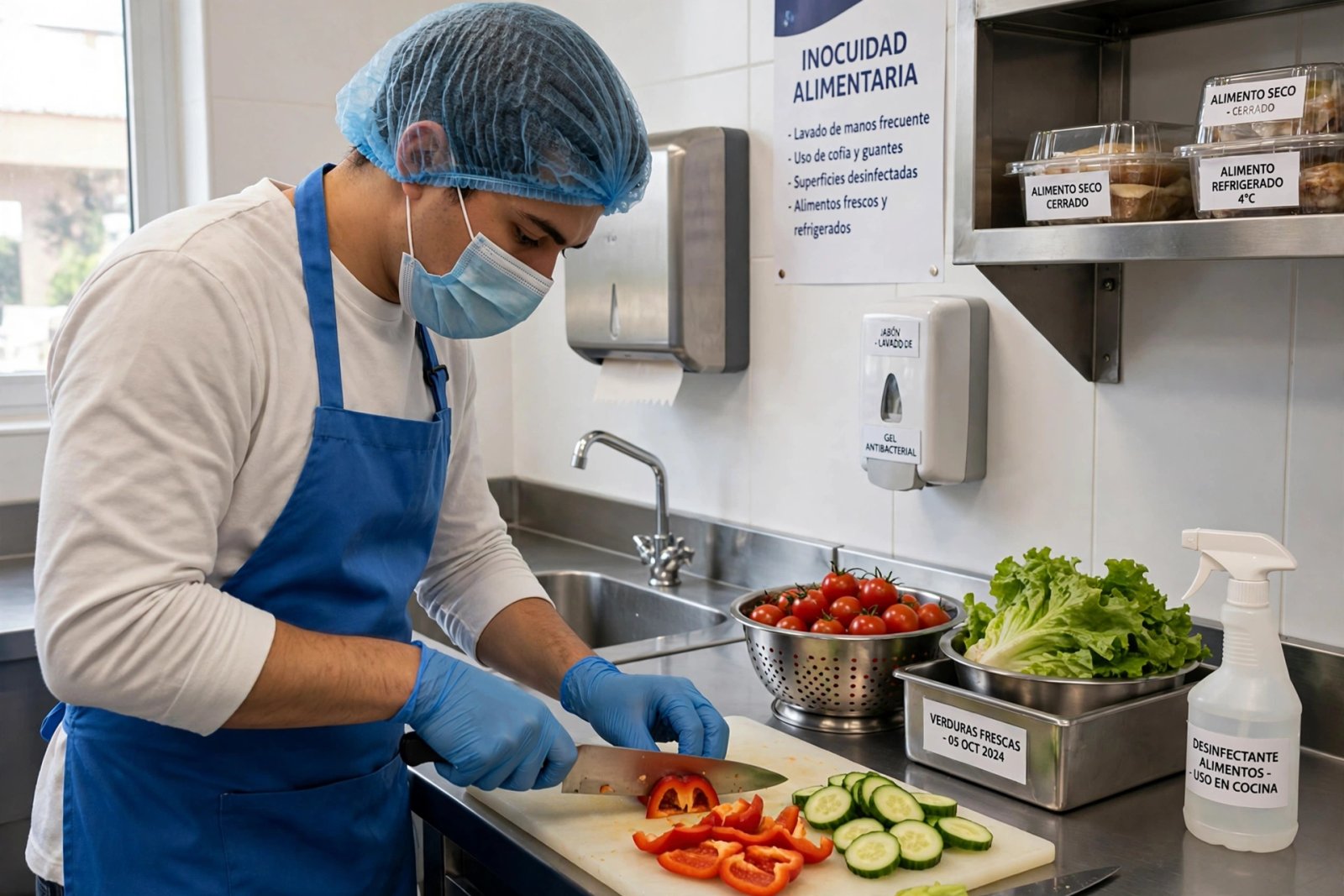 CURSO DE MANIPULACIÓN DE ALIMENTOS: ABIERTAS LAS INSCRIPCIONES EN LA CASA DEL BICENTENARIO DE JUNÍN