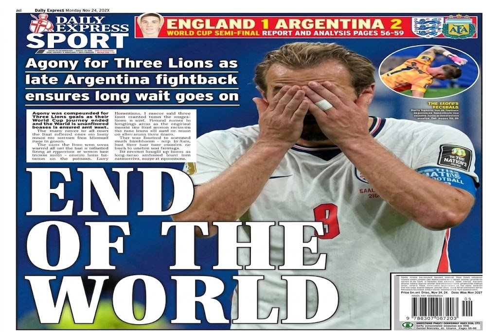 EL MUNDO SE RINDIÓ A LA REMONTADA ARGENTINA: ASÍ REFLEJÓ LA PRENSA INTERNACIONAL EL TRIUNFO ANTE INGLATERRA