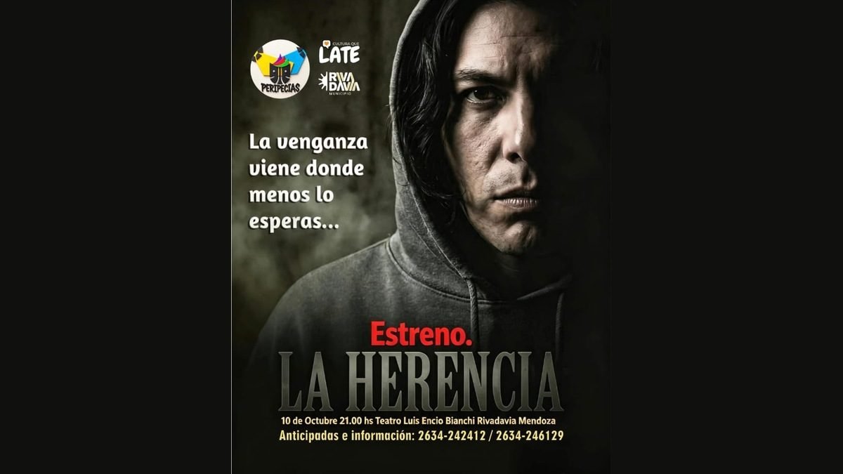 ESTRENO EN EL BIANCHI: EL ELENCO PERIPECIAS PRESENTA "LA HERENCIA" EN UNA NOCHE DE TEATRO, CINE Y SABORES