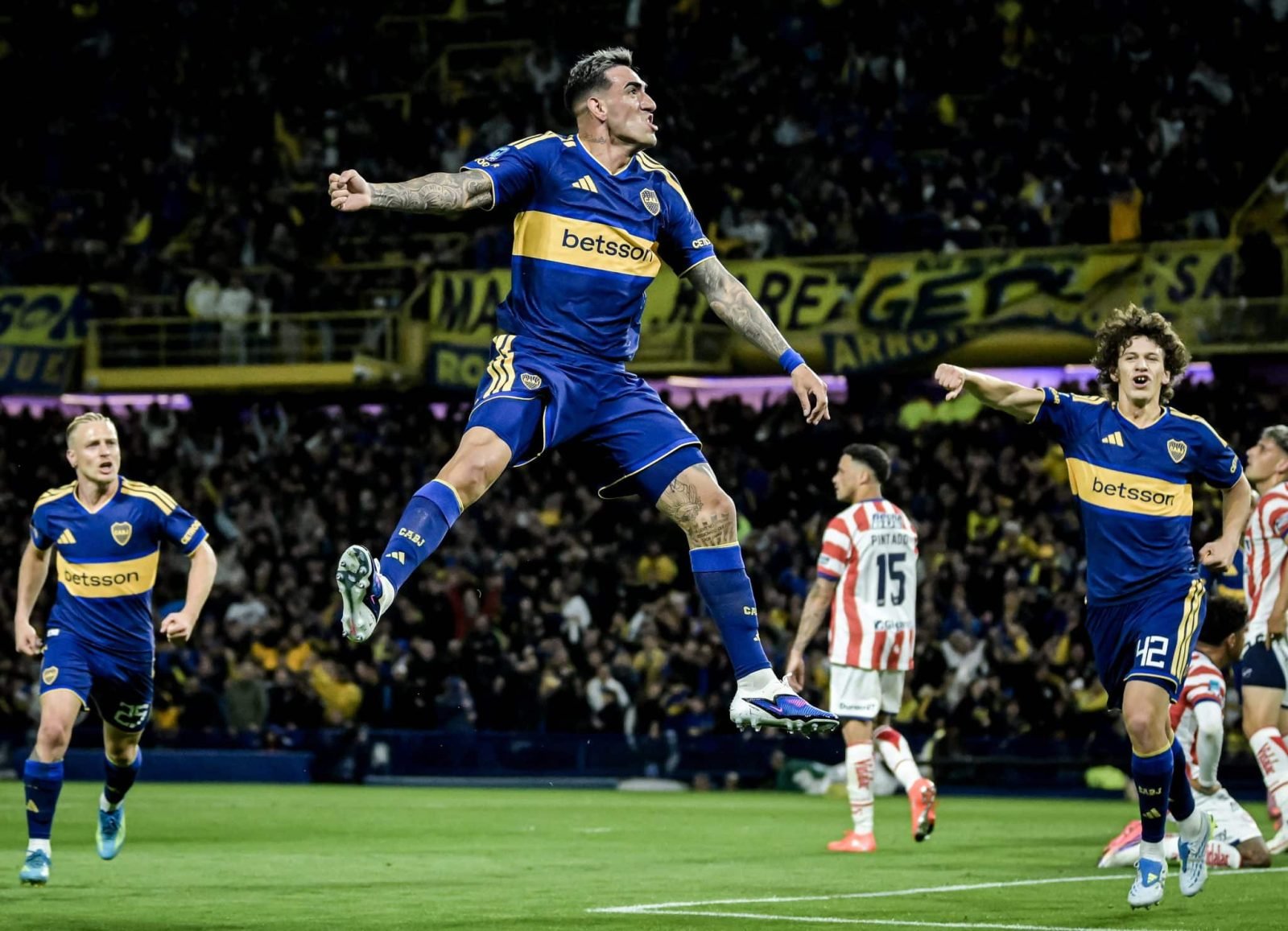 GANÓ BOCA: CON RÁFAGAS DE GRAN FÚTBOL, VENCIÓ 3 a 0 A UNIÓN EN LA BOMBONERA. LOS GOLES