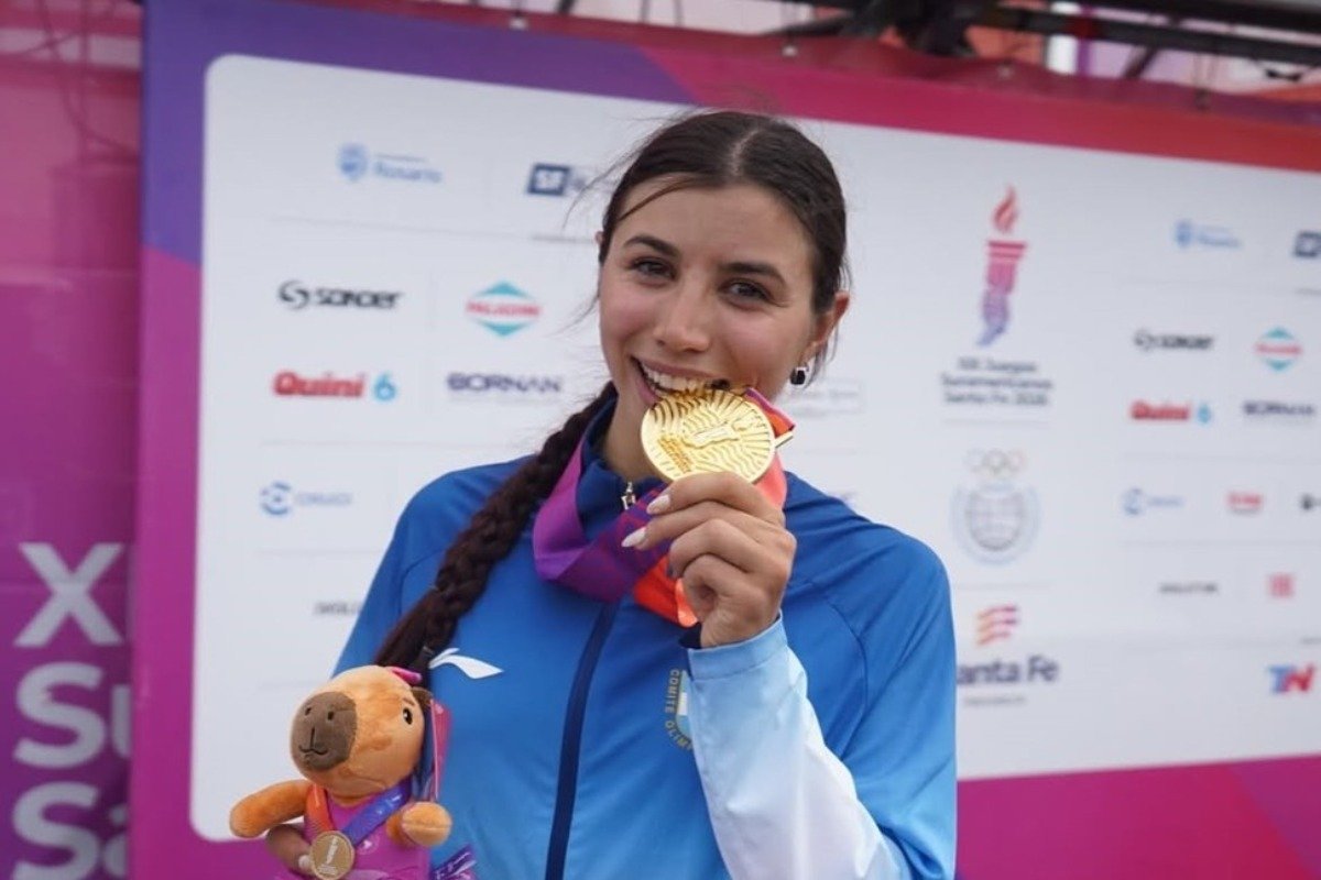 JULIETA BENEDETTI SE COLGÓ EL ORO Y LLEVÓ A MENDOZA A LO MÁS ALTO EN LOS JUEGOS SURAMERICANOS