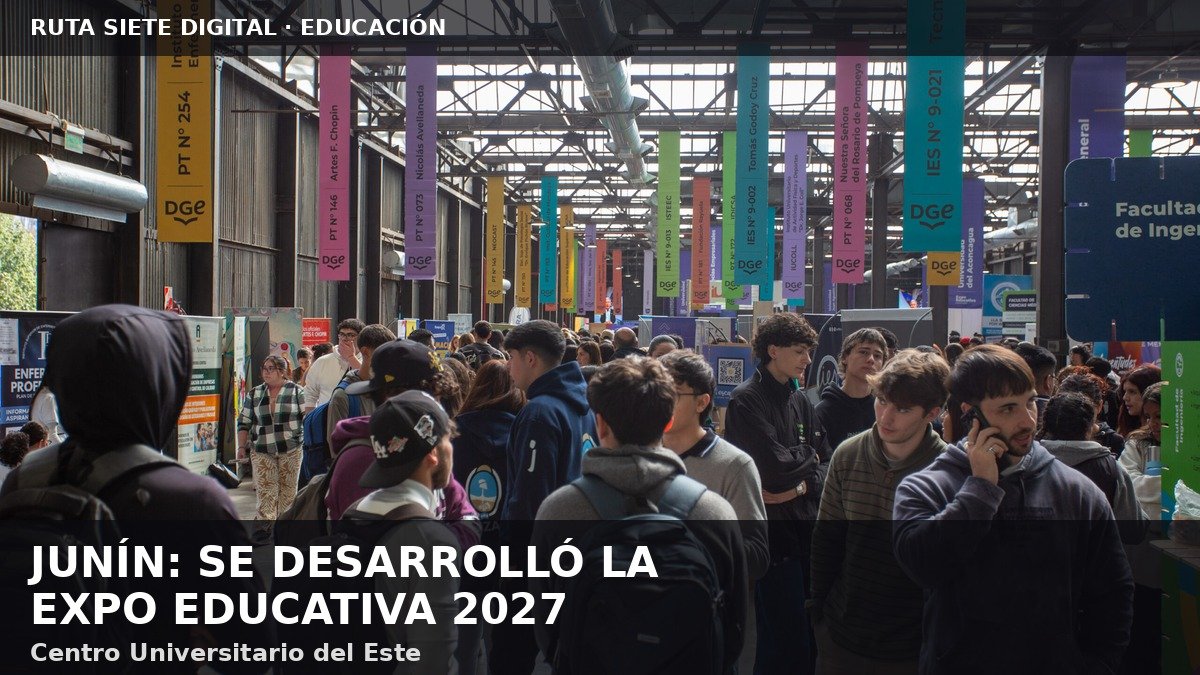 JUNÍN: SE DESARROLLÓ LA EXPO EDUCATIVA 2027