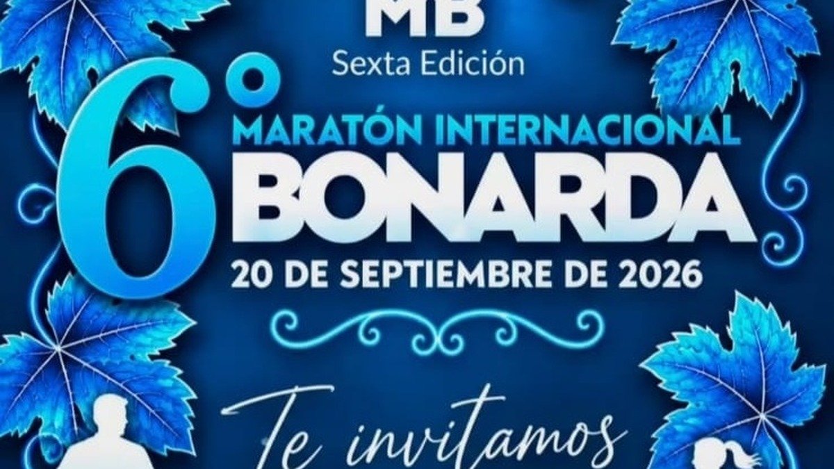 LA 6ª MARATÓN INTERNACIONAL BONARDA EN SAN MARTIN