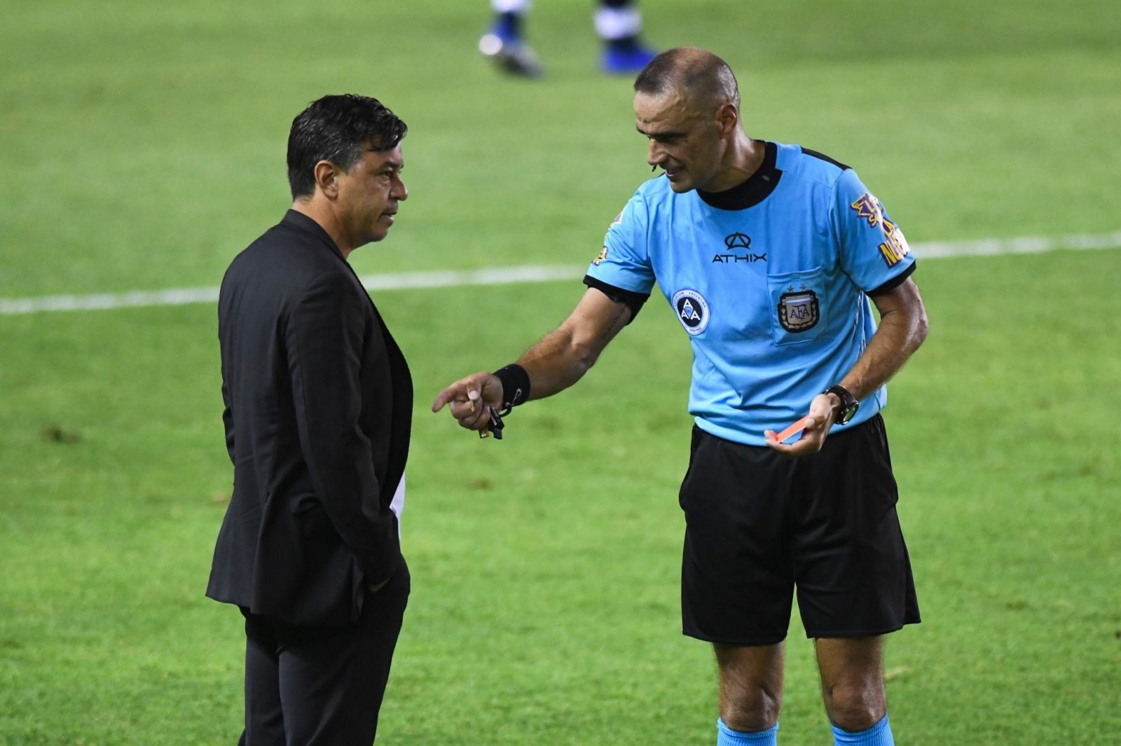 LA AFA SUSPENDIÓ PROVISIONALMENTE A MARCELO GALLARDO TRAS EL CRUCE CON UN ÁRBITRO: QUÉ PASÓ EN 2021