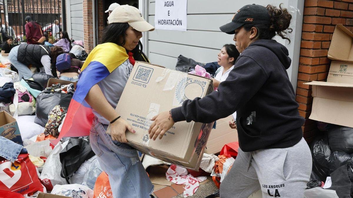 LA COMUNIDAD COLOMBIANA EN MENDOZA PIDE AYUDA URGENTE PARA ENVIAR DONACIONES TRAS EL TERREMOTO