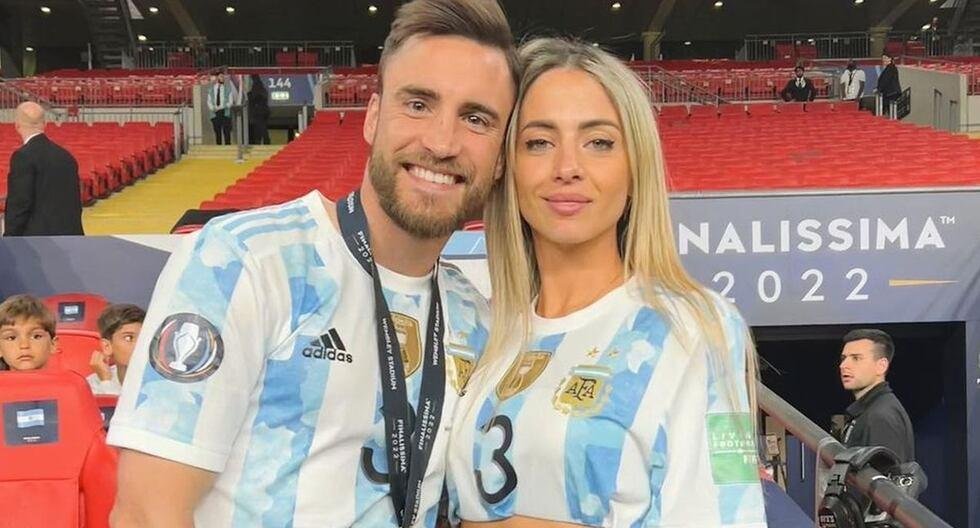 LA ESPOSA DE TAGLIAFICO ROMPIÓ EL SILENCIO Y REAVIVÓ LA POLÉMICA POR LAS TEORÍAS SOBRE LA FINAL DEL MUNDIAL