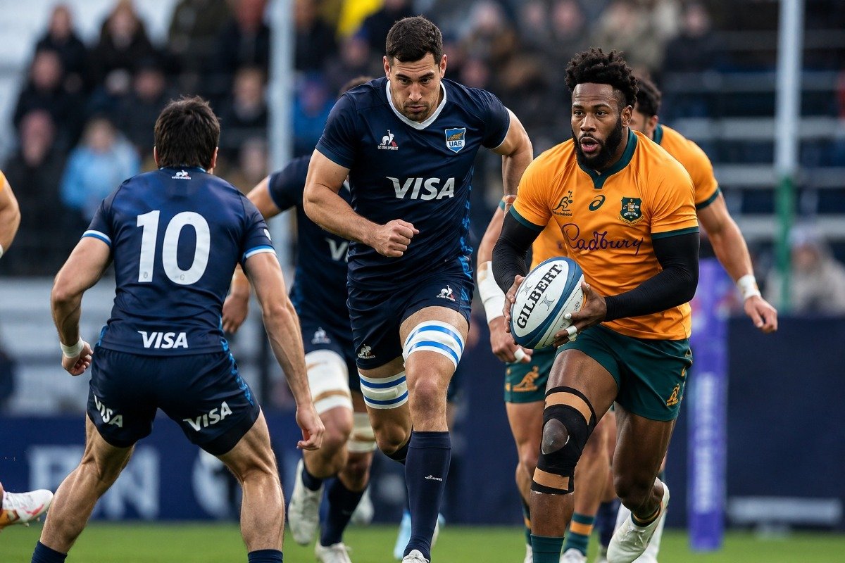 LOS PUMAS EMPATARON 28-28 CON AUSTRALIA EN MENDOZA EN UN FINAL PARA EL INFARTO