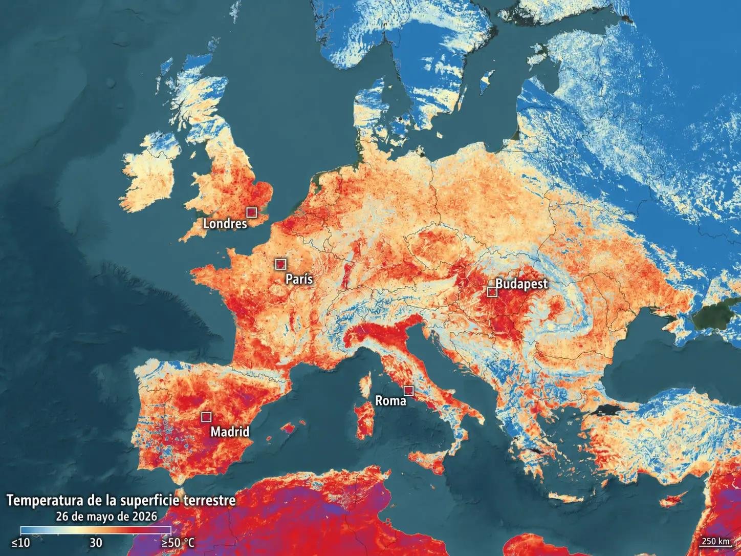 LOS VERANOS EXTREMOS YA SON LA NUEVA NORMALIDAD EN EUROPA, SEGÚN LA CIENCIA