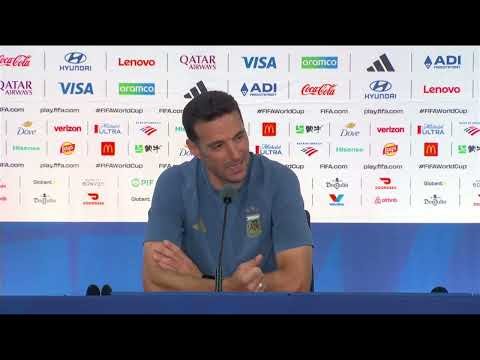 "ME DUELE EN EL ALMA": SCALONI SE QUEBRÓ EN LA CONFERENCIA TRAS LA DURA DERROTA ARGENTINA
