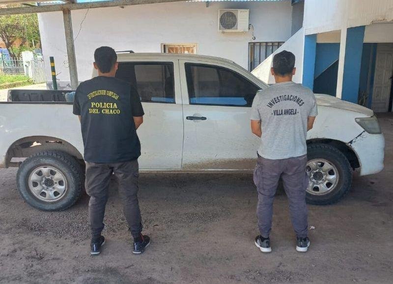 PERSECUCIÓN DE PELÍCULA EN CHACO: DISPAROS, CHOQUE Y DOS CAMIONETAS ROBADAS RECUPERADAS