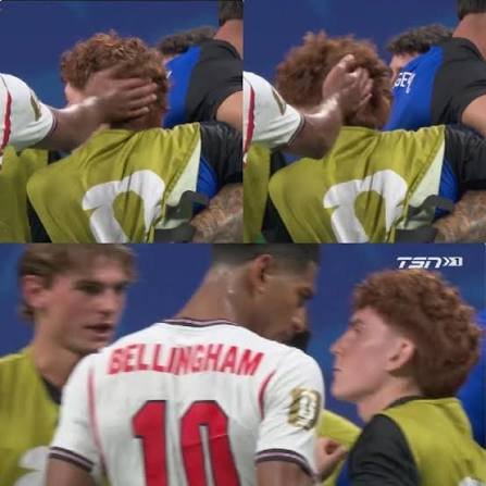REVELARON QUÉ PASÓ ENTRE BELLINGHAM Y VALENTÍN BARCO TRAS EL TRIUNFO DE ARGENTINA SOBRE INGLATERRA