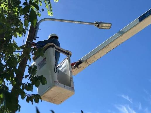 RIVADAVIA ALCANZÓ EL 80% DE ALUMBRADO LED EN SU RED PÚBLICA