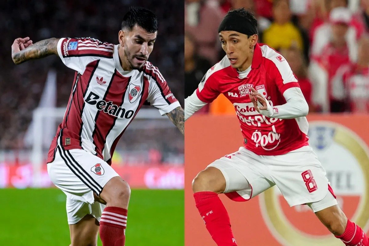 RIVER VISITA A INDEPENDIENTE SANTA FE POR LA COPA SUDAMERICANA