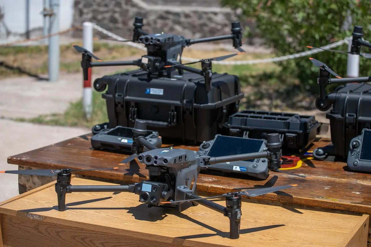 SAN MARTÍN YA TIENE SU PROPIA BASE POLICIAL DE DRONES PARA VIGILAR EL ESTE MENDOCINO