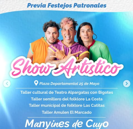 SANTA ROSA SE VISTE DE FIESTA: LA PREVIA DE LOS FESTEJOS PATRONALES TENDRÁ MÚSICA, FOLKLORE Y MUCHOS ARTISTAS