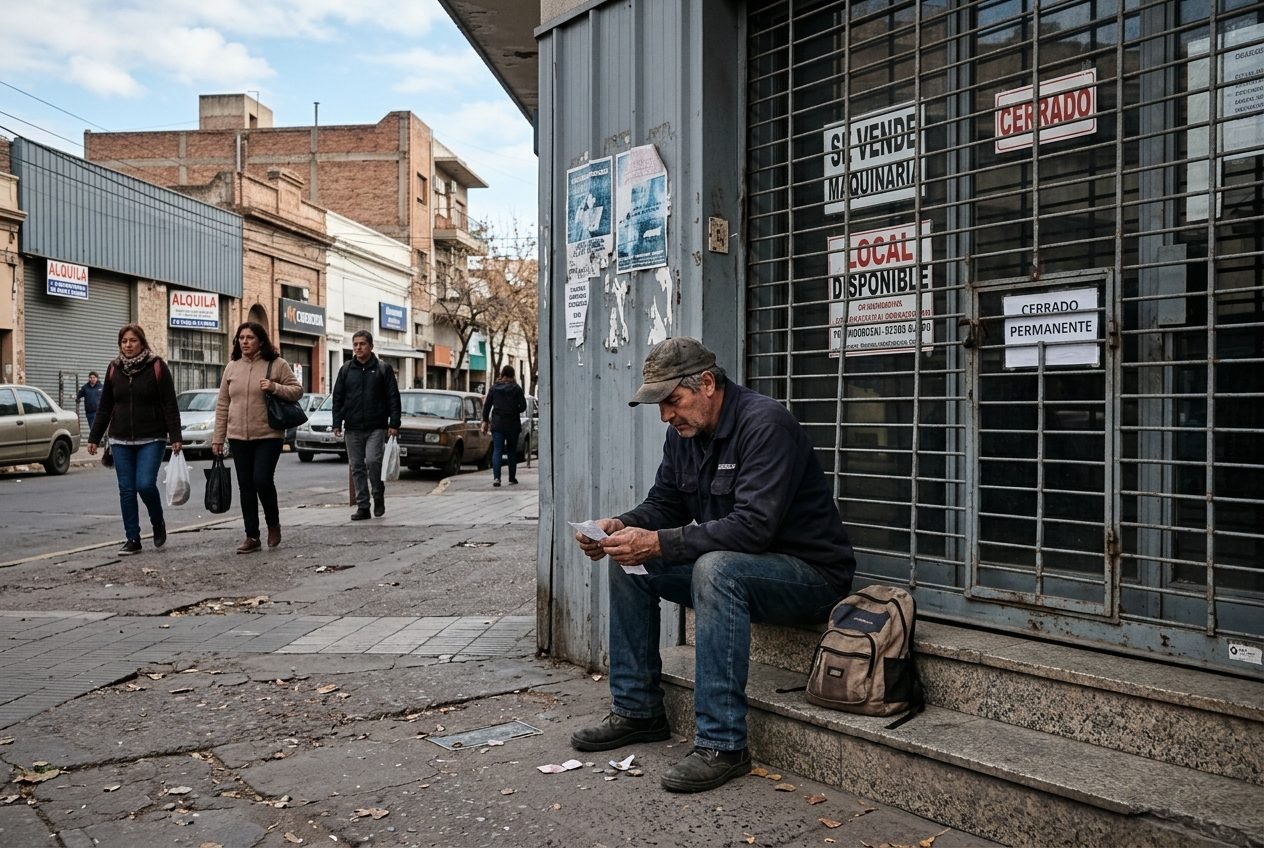 SIN CONFIANZA PARA INVERTIR: UN AÑO Y MEDIO DE CAÍDA Y UN PAÍS QUE PIERDE EMPLEO Y SALARIO AL MISMO TIEMPO