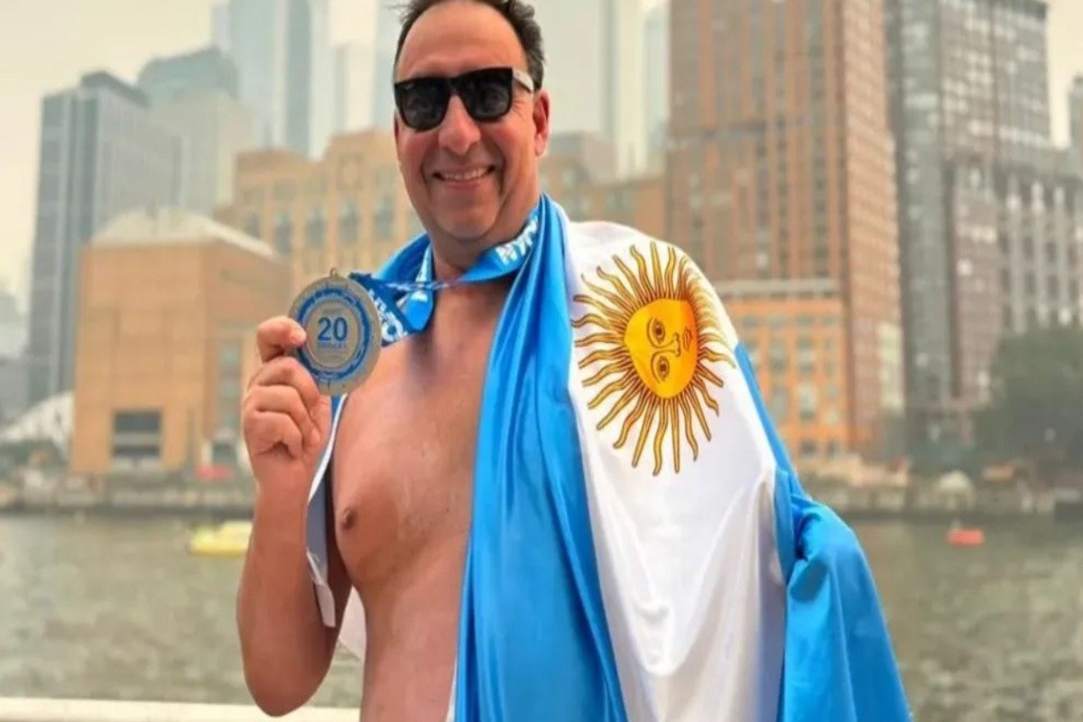 UN MENDOCINO HIZO HISTORIA EN NUEVA YORK: GUSTAVO ORIOZABALA BATIÓ EL RÉCORD DE LA VUELTA A MANHATTAN
