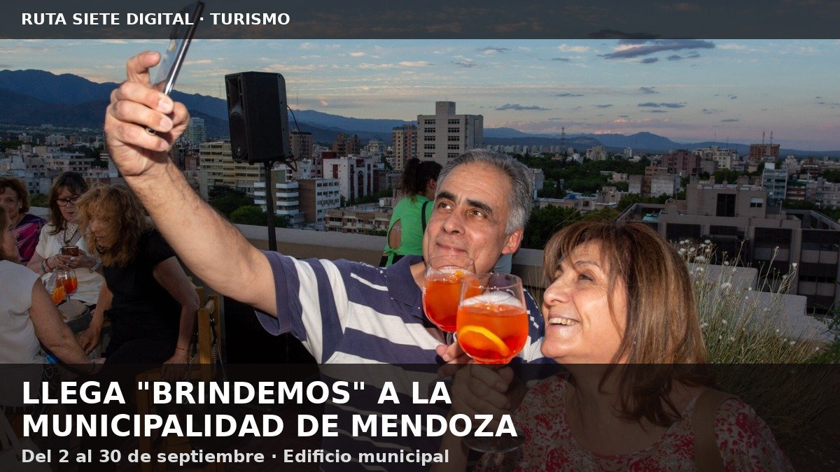 VINO, HISTORIA Y TURISMO: LLEGA "BRINDEMOS" A LA MUNICIPALIDAD DE MENDOZA